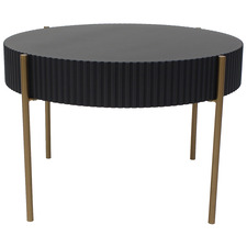 Eclipse Ribbed Coffee Table