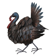 Merry Mrs Turkey Hanging Wall Accent