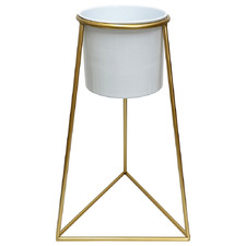 Harmony Planter with Pyramid Stand