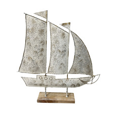 Nomad Sail Boat Decorative Ornament