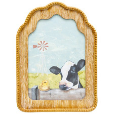 Cow & Chick Framed Wall Art