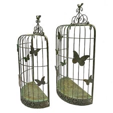 2 Piece Elizabeth Wall Planter Set