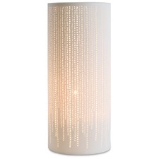 Dots Cylindrical Ceramic Lamp