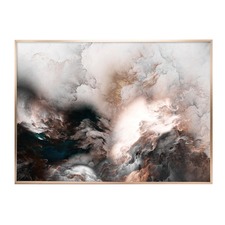 Luxe Storm Framed Print