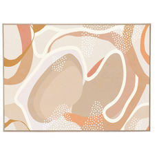 Percival Abstract Framed Canvas Wall Art