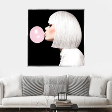 B Framed Print