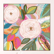 Cameillia Framed Canvas Wall Art
