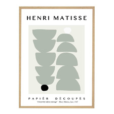 Sage Decoupe Framed Wall Art