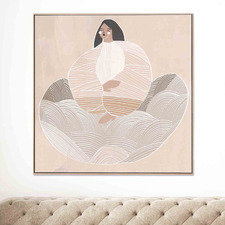 Flaxen Canvas Wall Art