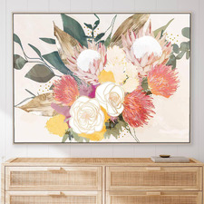 Meadow Bouquet Canvas Wall Art