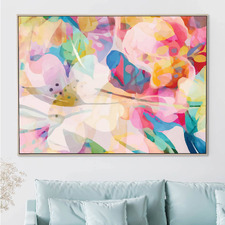 Rainbow Arcadia Canvas Wall Art