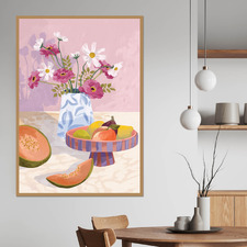 Spring Fruits Canvas Wall Art