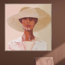 Blush Southern Bell Canvas Wall Art