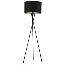 Black Denise Cross Legged Floor Lamp