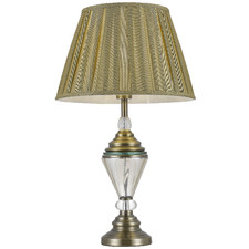60cm Oxford Glass Table Lamp