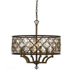Cenizo 4 Light Crystal Pendant