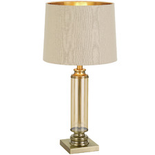 65cm Dorcel Glass Table Lamp