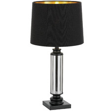 65cm Dorcel Glass Table Lamp