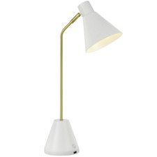 Dite Aluminium Desk Lamp with USB