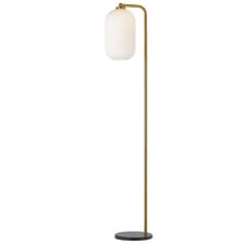 Dean Ul Marble & Glass Floor Lamp