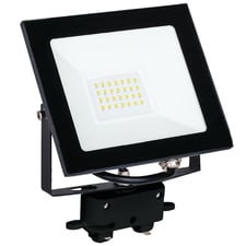 Black Lira Track LED Floodlight