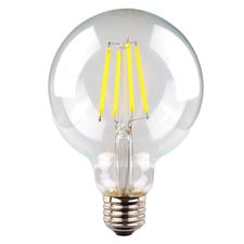 Ohm E27 Round 8W 13.5cm Dimmable LED Filament Bulb