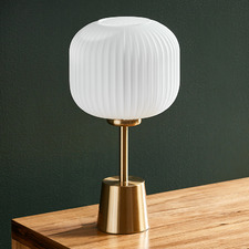 39cm Kravu Glass Table Lamp