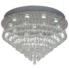 Savina 14 Light Flush Mount Chandelier