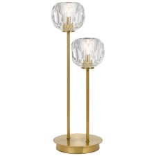 Zaha Crystal 2 Light Table Lamp