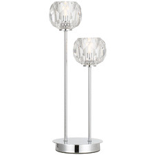 50cm Zaha 2 Light Table Lamp