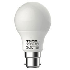 Eventide B22 Pear 6W Matte Opal LED Bulb (Set of 2)