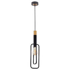 Keelan 12cm Rectangular Metal Pendant Light