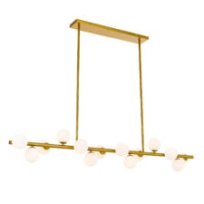 Kilby Iron 14 Light Linear Pendant