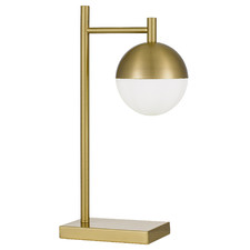 Basilo Metal & Glass Table Lamp