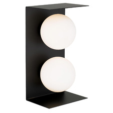 Olio 2 Light Metal & Glass Wall Light