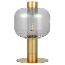 40cm Parola Metal & Glass Table Lamp