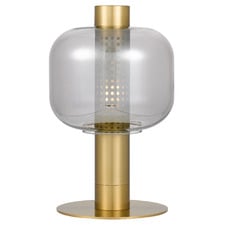 Erus Metal & Glass Table Lamp