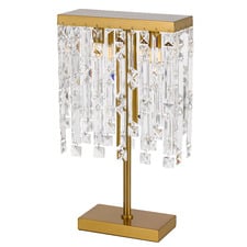 Aseneth Iron Glass Table Lamp