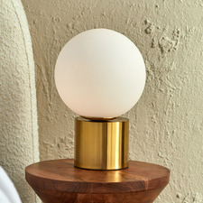 Novio Metal & Glass Table Lamp