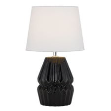 Lurantis Ceramic & Linen Table Lamp