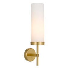 Alexia Metal & Glass Wall Light