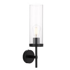 Alexia Metal & Glass Wall Light