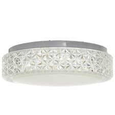 Mika Tri-Colour LED Oyster Light