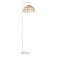 Renfri Iron & Rattan Floor Lamp