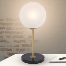 Oran Marble & Glass Table Lamp
