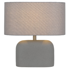 36cm Grey Marconi Table Lamp