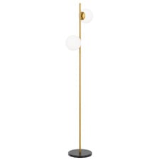 Argento Marble 2 Light Floor Lamp