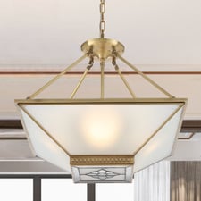 Carole Brass Pendant Light