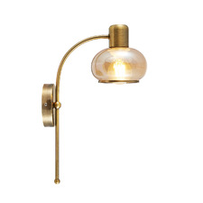 Callahan Iron & Glass Wall Light