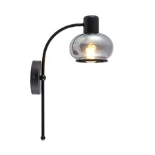 Callahan Iron & Glass Wall Light